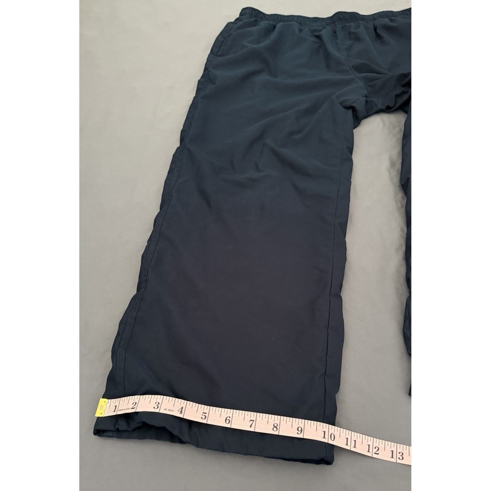 Nike Sweatpants Size Mens XL Navy Blue Parachute Lining 90's Vintage Track Pants - Picture 9 of 12